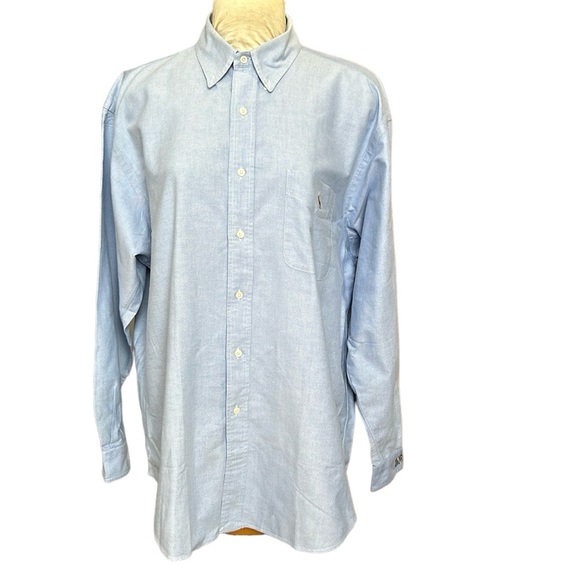 Vintage Polo Ralph Lauren Customized Notre Dame Golf Tilden Button Down Shirt XL - Picture 3 of 14